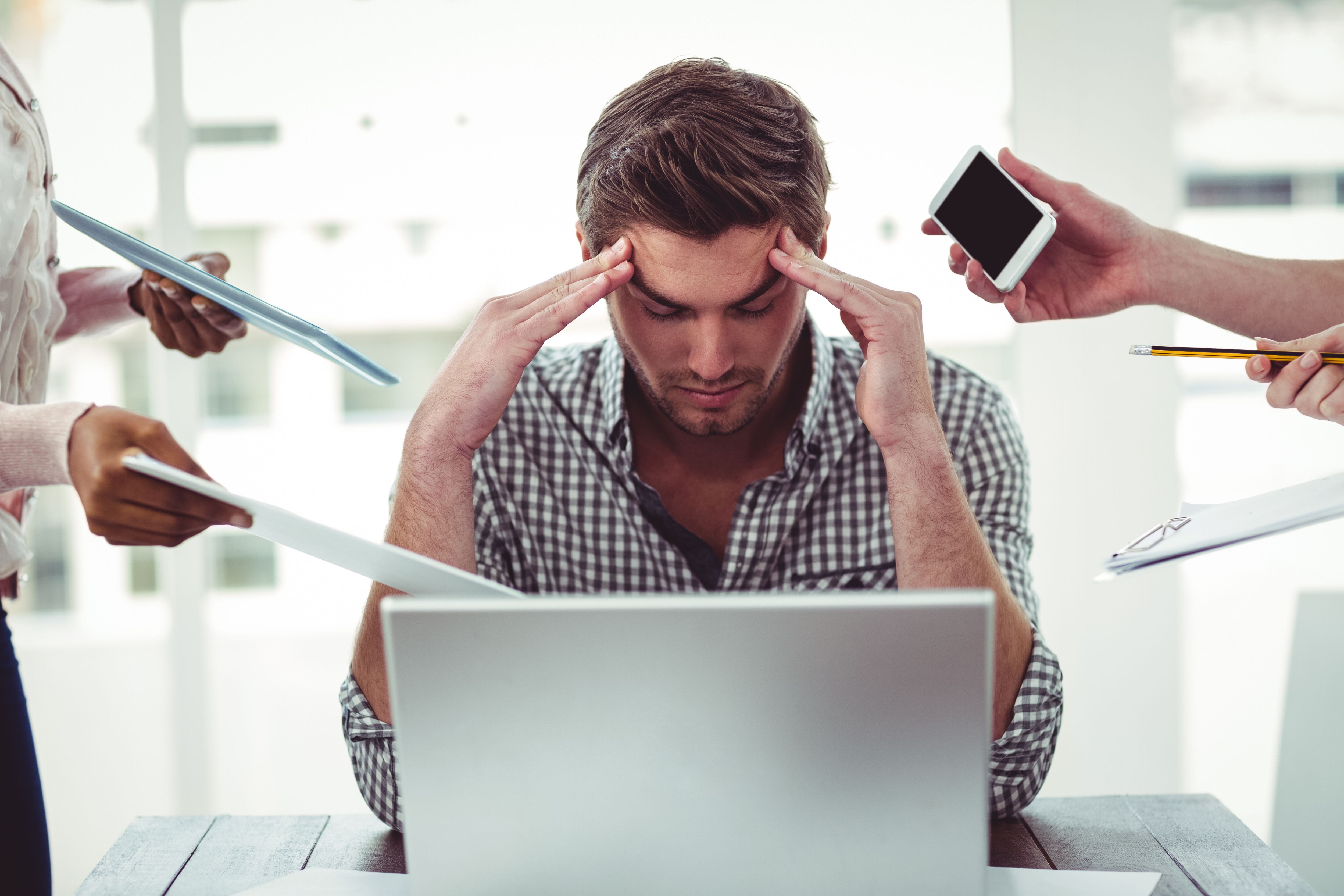 stress au travail et mal de dos